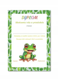 dyplom-ukonczenia-roku-koniec-w-przedszkolu-zaba-zabka-a4-sztywny-papier