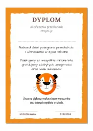 dyplom-a4-ukonczenia-przedszkola-tygrys-tygrysek