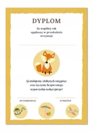 dyplom-a4-ukonczenia-roku-w-przedszkolu-lis