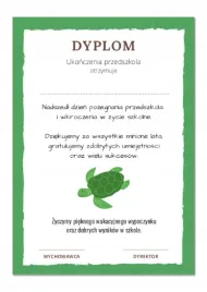 dyplom-a4-ukonczenia-przedszkola-zolwie-zolw