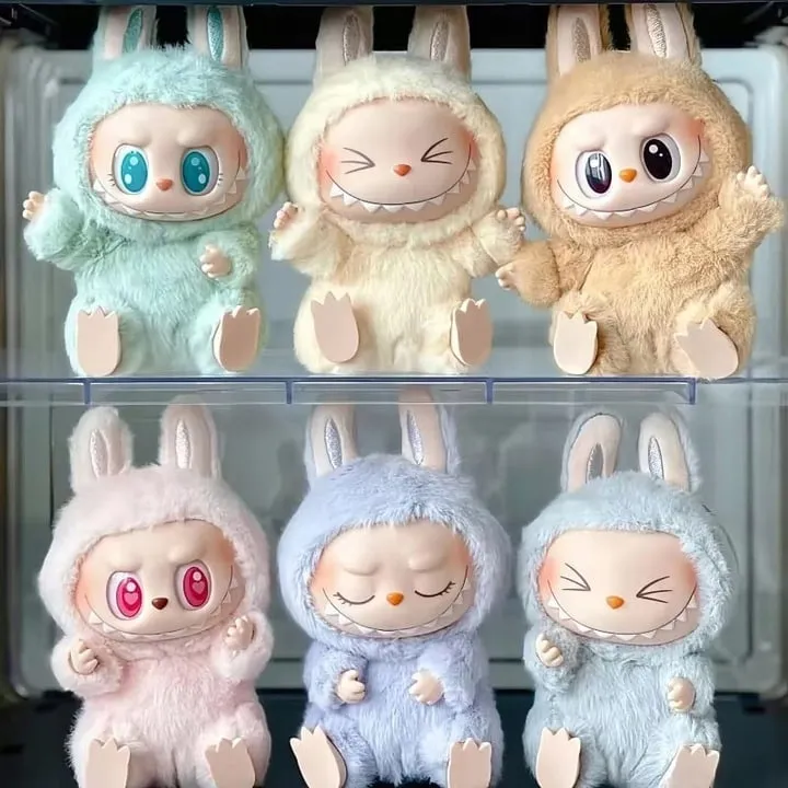 LUBUBU LUCK れんか LABUBU THE MONSTERS LALKA RUCHODZĄCA SERCE DOLL ŚLEPA
