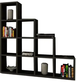 nowoczesny-regal-schodkowy-na-ksiazki-polki-sachino-czarny