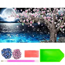 duzy-haft-diamentowy-80x40-drzewo-kwiaty-ksiezyc-pelnia-krajobraz-diamond