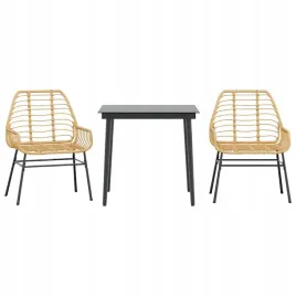 3-czesciowy-zestaw-obiadowy-do-ogrodu-brazowy-polirattan-szklo
