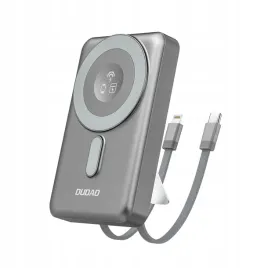 powerbank-dudao-10000mah-pd-20w-magsafe-z-kablami-usb-c-lightning-szary