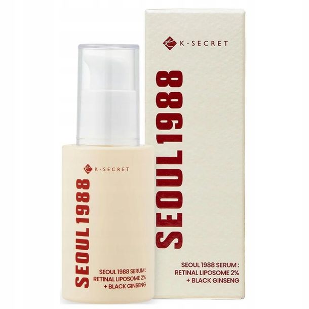﻿K-SECRET SEOUL Serum Retinal Liposome 2% Black Ginseng ujędrniające 30ml