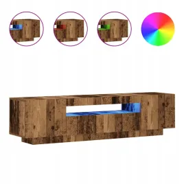 szafka-pod-tv-z-oswietleniem-led-stare-drewno-160x35x40-cm