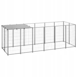 kojec-dla-psa-srebrny-330x110x110-cm-stalowy