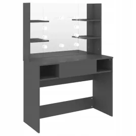 stolik-do-makijazu-z-led-100x40x135-cm-mdf-szar