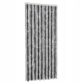 zaslona-przeciwko-owadom-szaro-czarna-56x200-cm