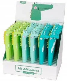 dlugopis-zelowy-silky-aligator-mix-36szt