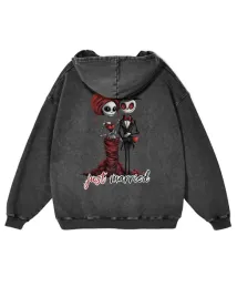 bluza-just-married-para-mloda-nowozency-gotycka-horror-grafitowy-xl