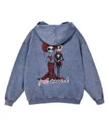 bluza-just-married-para-mloda-nowozency-gotycka-horror-niebieski-m