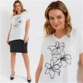 bluzka-tunika-damska-luzna-biala-duze-rozmiary-plus-size-krotki-rekaw-modne