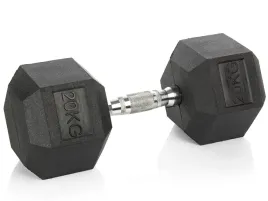 hantla-hexagonalna-gumowa-powlekana-obciazenie-ciezar-vivo-hex-20kg