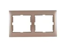 polmark-sigma-ramka-podwojna-pozioma-satynowa-r-2dh-2434-01