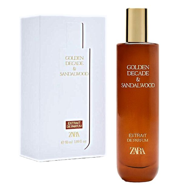 ZARA GOLDEN DECADE & SANDALWOOD EXTRAIT DE PARFUM 50ml DAMSKIE NOWOSC