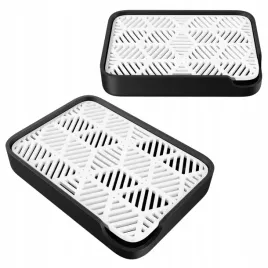 mydelniczka-wolnostojaca-na-blat-z-ociekaczem-elegancka-wzor-hex