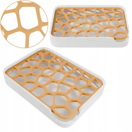 mydelniczka-wolnostojaca-na-blat-z-ociekaczem-elegancka-wzor-voronoi