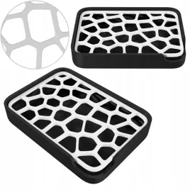 mydelniczka-wolnostojaca-na-blat-z-ociekaczem-elegancka-wzor-voronoi