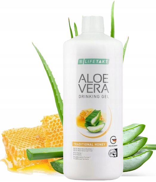﻿LR Aloe Vera Drinking Gel Honey aloesowy sok żel do picia Miodowy 1l