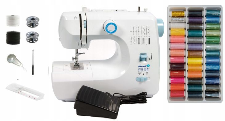 MASZYNA DO SZYCIA ŁUCZNIK EVERYDAY + SUPER GRATIS-Zdjęcie-0