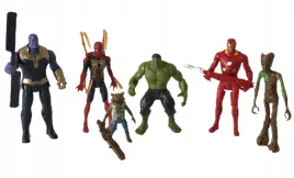 avengers-zestaw-5-figurek-hulk-thanos-spider-man