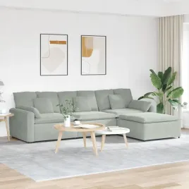 vidaxl-sofa-modulowa-z-podnozkiem-i-poduszkami-jasnoszara
