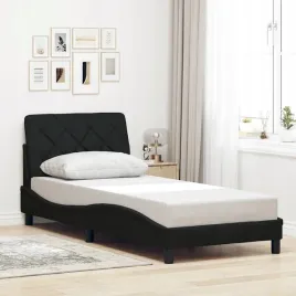 vidaxl-rama-lozka-bez-materaca-czarna-90x190-cm-tkanina
