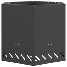 vidaxl-bezdymny-ognisko-szesciokatne-czarne-58x58x51-cm-stal
