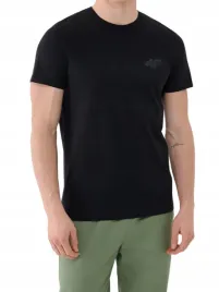 koszulka-4f-meska-4fwss25ttshm1974-20s-czarna-sportowa-bawelniana-xxl