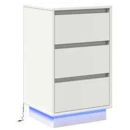 vidaxl-szafka-nocna-z-led-biala-39x345x65-cm-material-drewnopochodny
