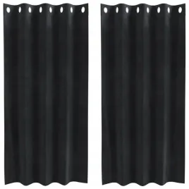 zaslony-zaciemniajace-vidaxl-z-oczkami-2-sztuki-czarny-aksamit