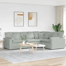 vidaxl-sofa-modulowa-z-poduszkami-aksamitna-jasnoszara