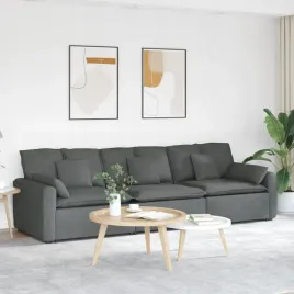 vidaxl-sofa-modulowa-z-poduszkami-ciemnoszara