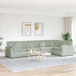 vidaxl-sofa-modulowa-z-poduszkami-aksamitna-jasnoszara