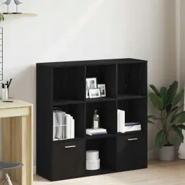 vidaxl-regal-na-ksiazki-czarny-dab-98x29x975-cm