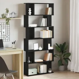 vidaxl-regal-biblioteczny-czarny-dab-80x24x1905-cm-drewno-klejone