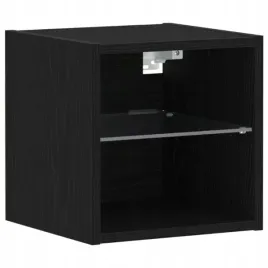 vidaxl-szafka-pod-telewizor-led-czarna-dab-30x285x30-cm-drewno-inzynieryjn