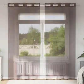 vidaxl-zaslony-woalowe-z-przelotkami-2-szt-brazowe-140x245-cm