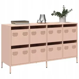vidaxl-szafka-rozowa-135x39x735cm-stal-walcowana-na-zimno