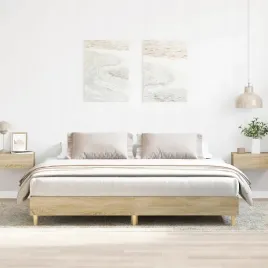 vidaxl-rama-lozka-bez-materaca-dab-sonoma-200x200-cm-drewno-klejone