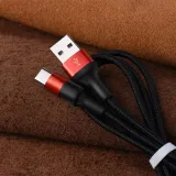 hoco-kabel-usb-a-do-typ-c-2a-x26-1-m-czarno-czerwony-zgodnosc-ze-standardem-quick-charge-1-0-quick-charge-2-0-quick-charge-3-0