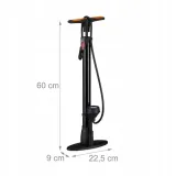 pompka-podlogowa-relaxdays-profi-czarny-stan-nowy