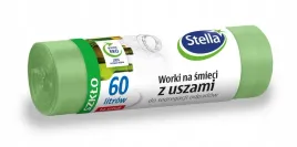 worki-na-szklo-60l-zielone-z-uszami-14szt-stella-ldpe-do-segregacji