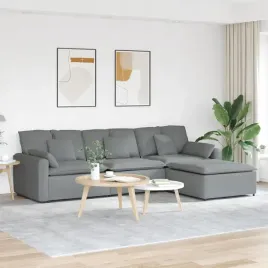 vidaxl-sofa-modulowa-z-podnozkiem-i-poduszkami-jasnoszara