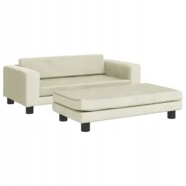 legowisko-dla-psa-z-dostawka-kremowe-100x50x30-cm-aksamit