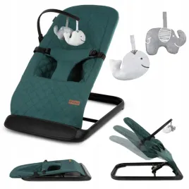 lezaczek-bujaczek-kidwell-laro-skladany-niemowlat-2-zabawki-palak-zielony