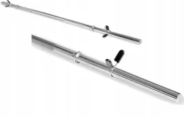 gryf-prosty-do-cwiczen-stalowy-150cm-28mm-sztanga-gladki-2x-zaciski