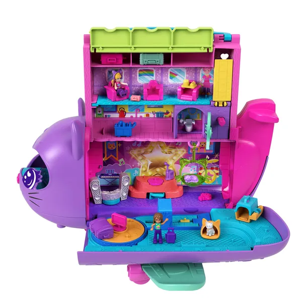 polly-pocket-kotolot-koci-samolot-elementy-zestawu-1-samolot-2-mikrolalki-19-akcesoriow